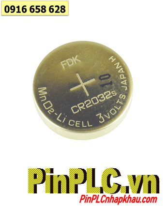 FDK CR2032s, Pin 3v Lithium FDK CR2032s chính hãng |TẠM HẾT HÀNG